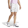Adidas Club Graphic 7" Short (M) (White)
