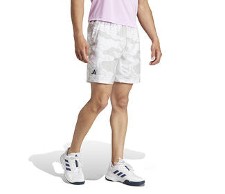 Adidas Club Graphic 7" Short (M) (White)