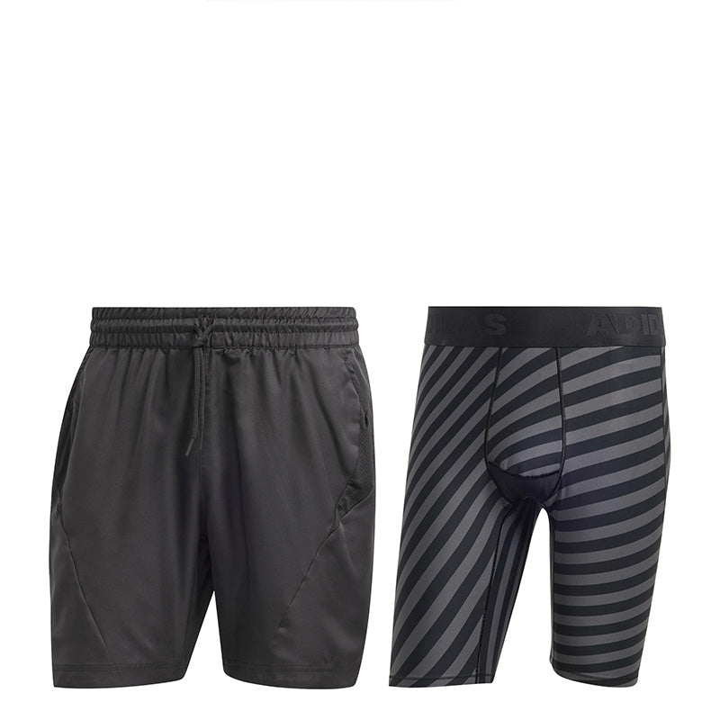Adidas 2-In-1 Pro Short (M) (Black)