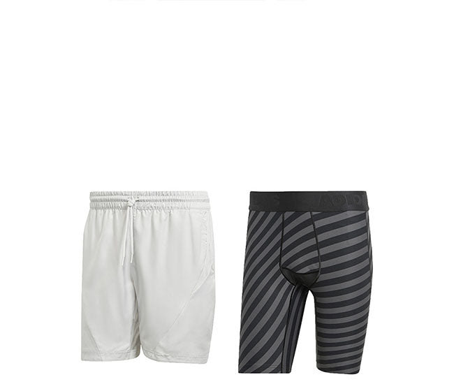 Adidas 2-In-1 Pro Short (M) (Grey)