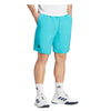 Adidas Club 3 Stripe 7" Short (M) (Lucid Cyan)