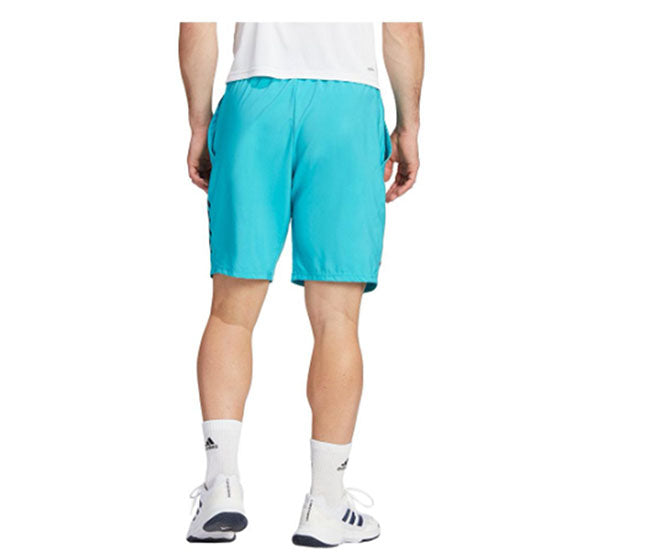 Adidas Club 3 Stripe 7" Short (M) (Lucid Cyan)