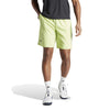 Adidas Club 3 Stripe 7" Short (M) (Lime)