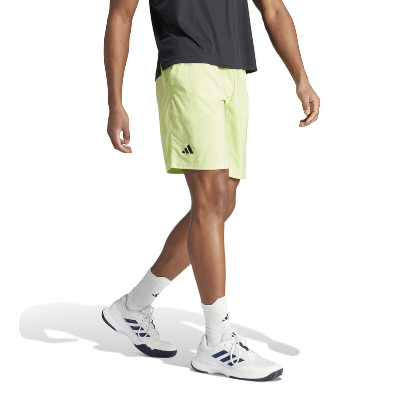 Adidas Club 3 Stripe 7" Short (M) (Lime)