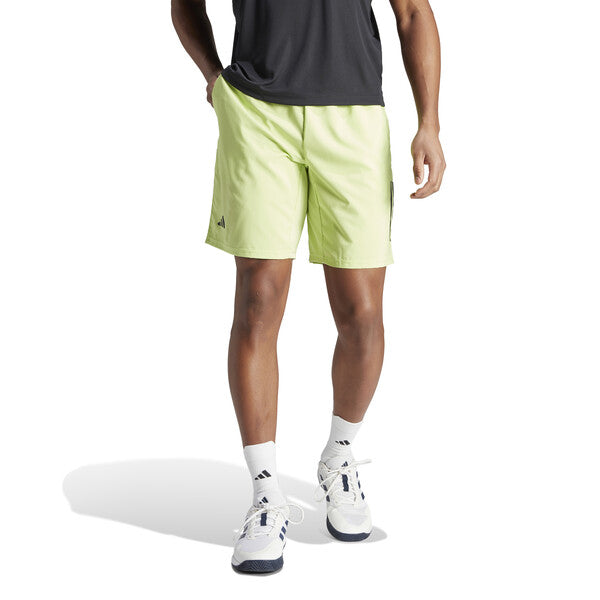 Adidas Club 3 Stripe 7" Short (M) (Lime)