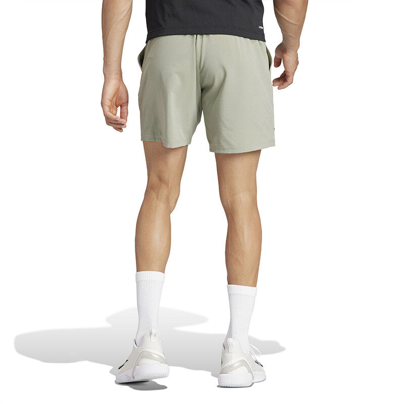 Adidas Club Stretch Woven 7" Short (M) (Silver Pebble)