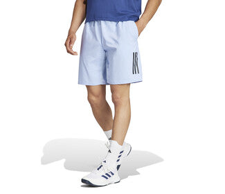 Adidas Club 3 Stripe 7" Short (M) (Blue Dawn)