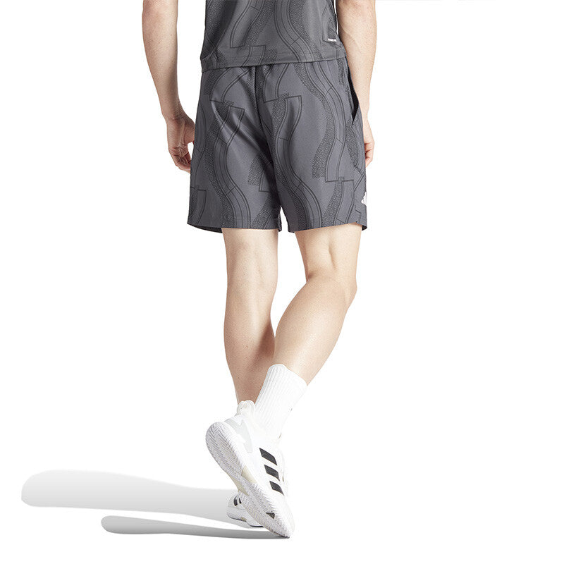 Adidas Club Graphic Short (M) (Carbon)