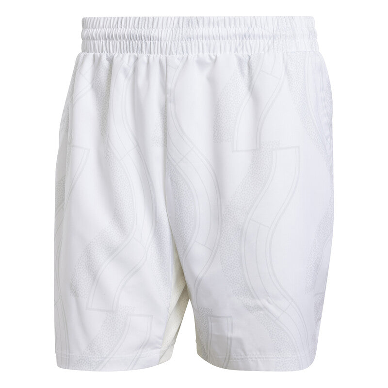 Adidas Club Graphic Short (M) (White)
