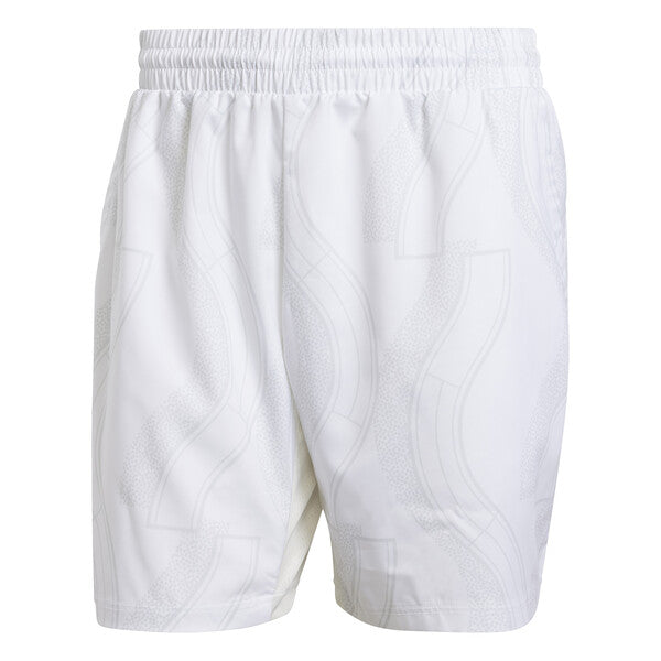 Adidas Club Graphic Short (M) (White)