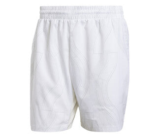 Adidas Club Graphic Short (M) (White)