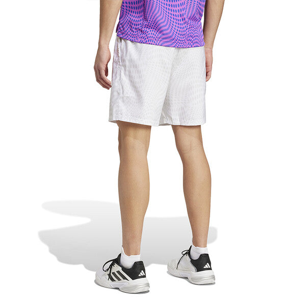 Adidas Club Graphic Short (M) (White)