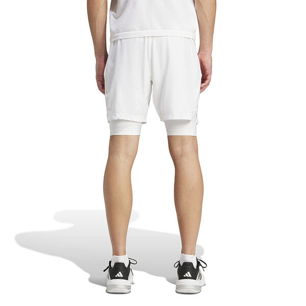 Adidas Short & Tight Set (M) (White)