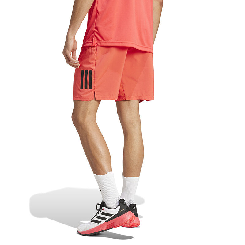 Adidas Club 3 Stripes 7" Short (M) (Red) Adidas