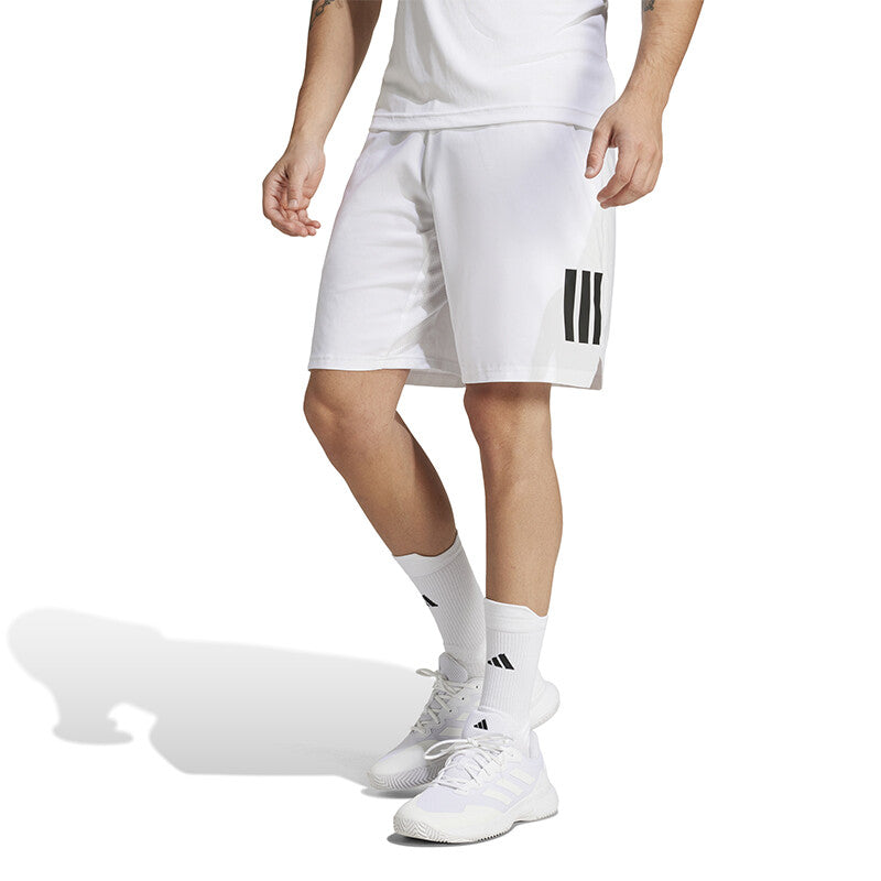 Adidas Club 3 Stripes 7" Short (M) (Red) Adidas