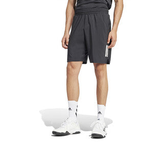 Adidas Club 3 Stripes 9" Short (M) (Black)
