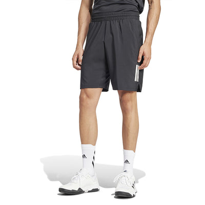 Adidas Club 3 Stripes 9" Short (M) (Black) Adidas