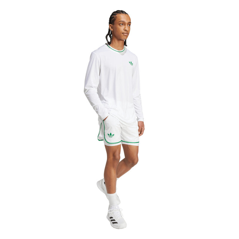 Adidas 5" Short & Tight Set (M) (White)