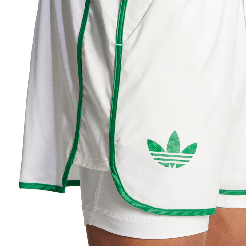 Adidas 5" Short & Tight Set (M) (White)