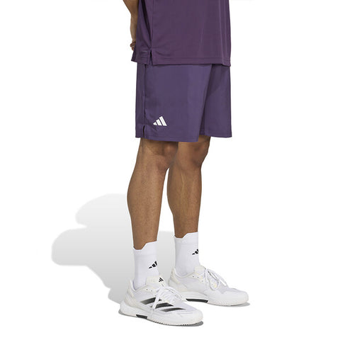 Adidas Club 3 Stripes 7" Short (M) (Aurora Plum)