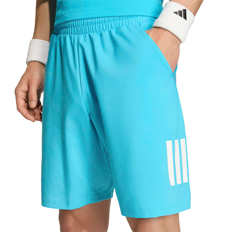 Adidas Club 3 Stripes 7" Short (M) (Signal Cyan)