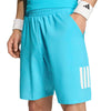 Adidas Club 3 Stripes 7" Short (M) (Signal Cyan)