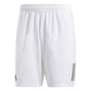 Adidas Club 3 Stripe Short (M) (White)