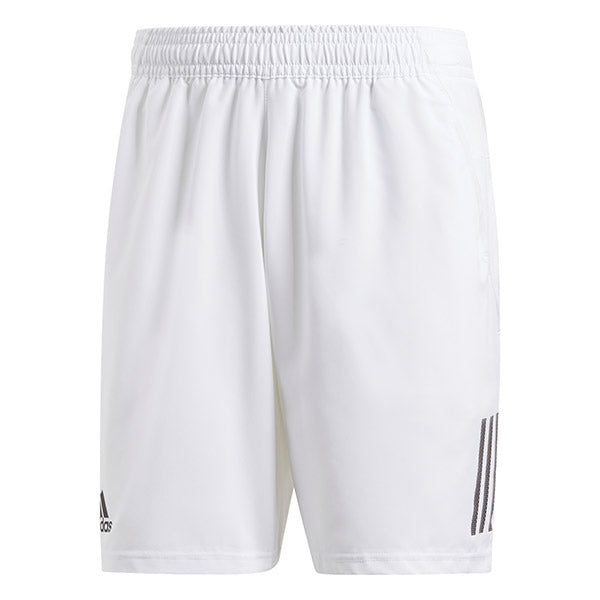 Adidas Club 3 Stripe Short (M) (White)