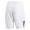 Adidas Club 3 Stripe Short (M) (White)