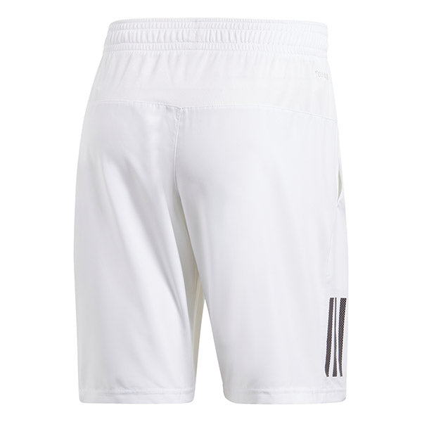 Adidas Club 3 Stripe Short (M) (White)