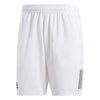 Adidas Club 3 Stripe Short (M) (White)