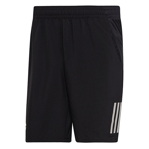 Adidas Club 3 Stripe Short (M) (Black)