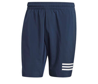 Adidas Club 3 Stripe Short 9" (M) (Navy)