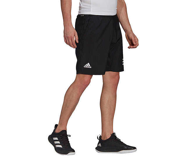 Adidas Club 3 Stripe Short 9" (M) (Black)