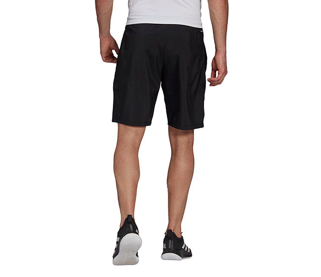 Adidas Club 3 Stripe Short 9" (M) (Black)