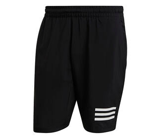 Adidas Club 3 Stripe Short 9" (M) (Black)
