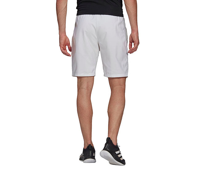 Adidas Club 3 Stripe Short 9" (M) (White)