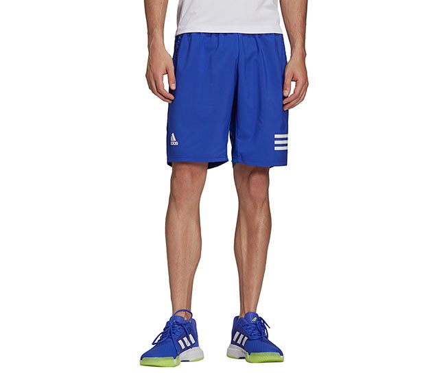 Adidas Club 3 Stripe Short 9" (M) (Blue)