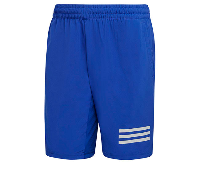 Adidas Club 3 Stripe Short 9" (M) (Blue)