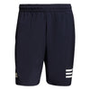 Adidas Club 3 Stripe Short 9" (M) (Navy)
