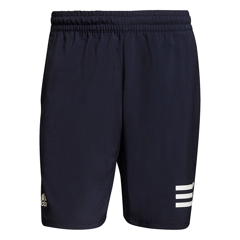 Adidas Club 3 Stripe Short 9" (M) (Navy)