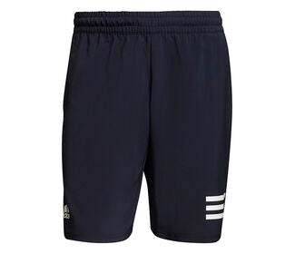 Adidas Club 3 Stripe Short 9" (M) (Navy)