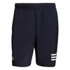 Adidas Club 3 Stripe Short 9" (M) (Navy)