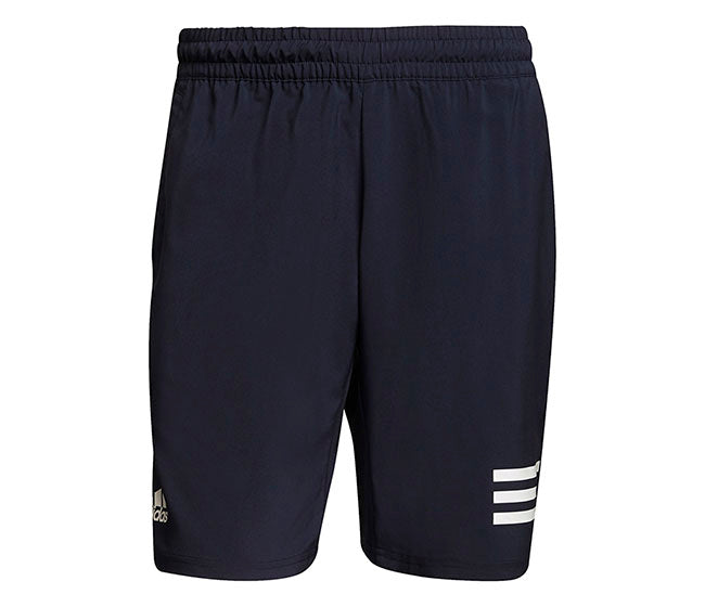 Adidas Club 3 Stripe Short 9" (M) (Navy)