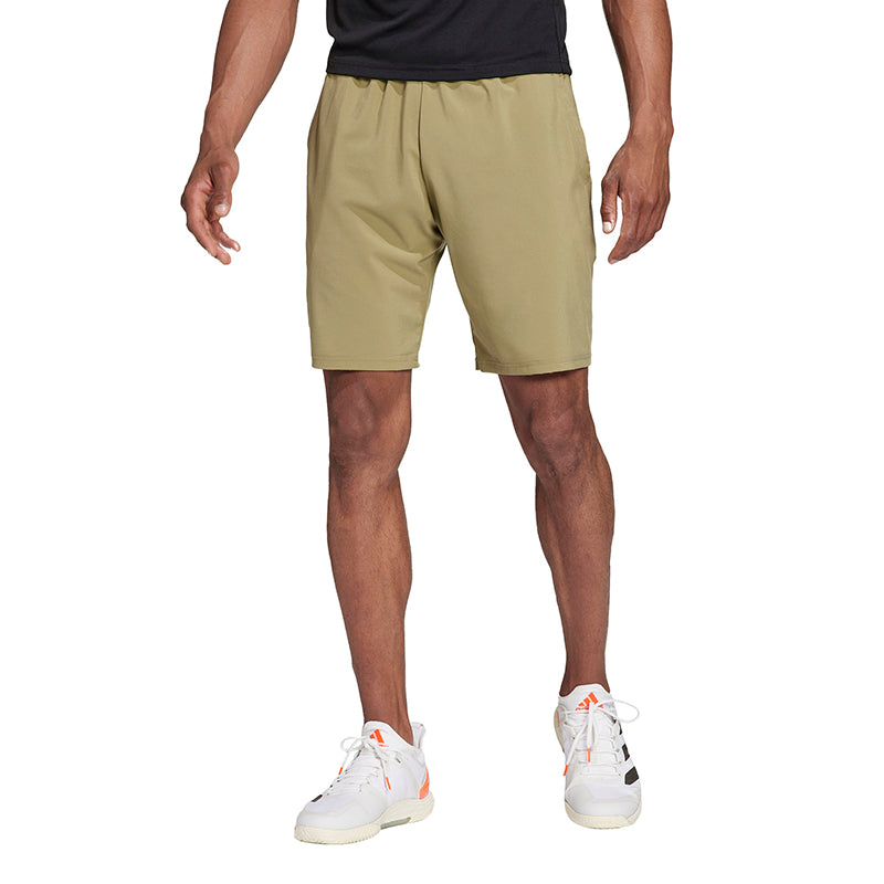 Adidas Club Stretch Woven Short 7" (M) (Olive)