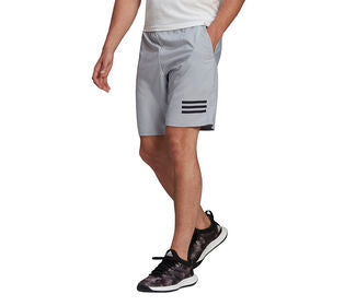 Adidas Club 3 Stripe Short 9" (M) (Grey)