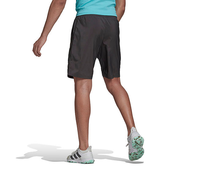 Adidas Club 3 Stripe Short 9" (M) (Dark Grey)