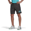 Adidas Club 3 Stripe Short 9" (M) (Dark Grey)