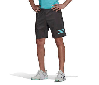 Adidas Club 3 Stripe Short 9" (M) (Dark Grey)