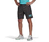 Adidas Club 3 Stripe Short 9" (M) (Dark Grey)